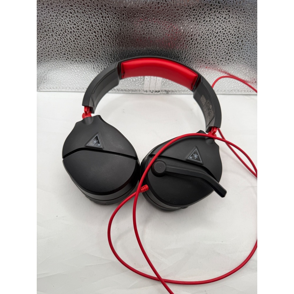 Turtle Beach Recon 50X Gaming Headset Black Red Foldable Mic